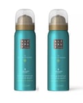 2 X Rituals The Ritual of Karma Foaming Shower Gel Lotus Flower & White Tea 50ml