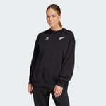 adidas All Blacks Essentials Long Sleeve Crew Sweatshirt Women