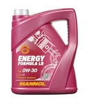 Mannol 5 Litre Energy Formula LR 0W-30 Engine Oil 7922 ACEA C2 Fully Synthetic Ester Technology