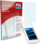 atFoliX 2x Screen Protector for TeleCash Clover Flex clear