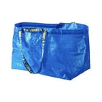 New IKEA FRAKTA Large Bags, Shopping Laundry Storage Waste, Pack of 3, Blue 71L