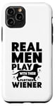 Coque pour iPhone 11 Pro Rainbow LGBT Love Weiners Dogs Love Love Funny Gay Man Pride Fun