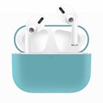 2x Silikonskal fodral för Apple Airpods PRO Blå Svart one size