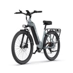 OneSport OT05 vuxen elektrisk cykel 27,5 ", 250W motor,36V18,2Ah batteri, maximal hastighet 25 km,räckvidd 60-120 km,LCD-skärm med Bluetooth