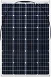 ETFE Marine 120W 12V Panneau solaire semi-flexible Panneau solaire photovoltaïque avec technologie PERC, idéal pour les camping-cars, yachts et bateaux.