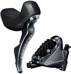 Shimano Ultegra ST-R8020 bled hydraulic disc, mechanical STI set, flat mount calliper, LH rear