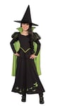 Girls Official Licensed Wizard of Oz Wicked Witch Halloween Book Day Fancy Dress Costume Outfit 3-10 Years (5-7 Years) Black