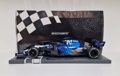 Modèle Auto 1:18 MINICHAMPS F1 Williams FW43B Russell Saudi Arabian Gp 2021