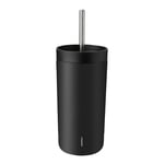 Stelton - To Go Sip termosmugg med sugrör 40 cl soft black