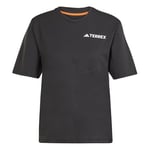 adidas Women's Terrex Multi Climacool T-Shirt, Black, S