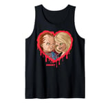 Chucky & Tiffany Bleeding Heart Tank Top