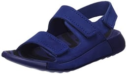 ECCO 2nd Cozmo K Flat Sandal, Blue Depths, 9 UK Child