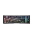 CHERRY MX 3.0S Wireless, Cordless Mechanical Gaming Keyboard, German Layout (QWERTZ), Bluetooth, 2,4 GHz and Wired Connection, MX2A RED Switches, Black