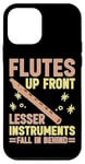 Coque pour iPhone 12 mini Flutes Up Front Lesser Instruments Fall In Behind