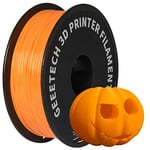 GEEETECH Filament PLA 1.75mm Imprimante 3D Filament PLA pour Imprimante 3D, 1kg Spool,Orange