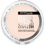 Maybelline New York - Fond de Teint-Poudre Hybride - Longue Tenue - Couvrance Mate Lumineuse - Vegan & Waterproof - Tous Types de Peaux - Superstay 24H - Teinte : 03 - 53 g