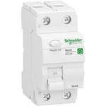 Schneider Electric Resi9 Vikavirtasuoja 2-napainen, 25 A