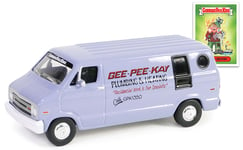 GREENLIGHT - DODGE B-100 1976 Blau aus der Serie GARBAGE PAIL KIDS in Blister...