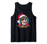 Dog Happy Christmas - Funny Christmas Tank Top