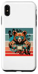 iPhone XS Max Bear boombox retro vintage sunglasses cool music paws detail Case