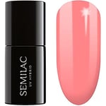 Semilac Vernis à ongles gels semi-permanents UV 274 Pastells Salmon Pink 7ml