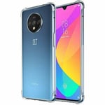 Case For OnePlus 7T Silicone Soft Shockproof Thick TPU Protective Cover- UK