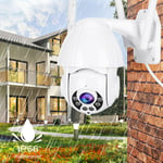 2.5'' 1080P 4X Outdoor Ptz Security Dome Cam Wifi Night Surveillance Came