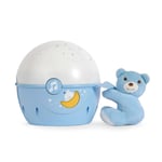 Chicco Musical Night Light, First Dreams Next2Stars Projector with Teddy, Blue