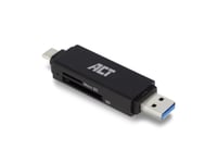 Act Ac6375 - Microsd (Transflash) - Sd - Schwarz - 5000 Mbit/S - Acrylnitril-Butadien-Styrol (Abs) - Usb 3.2 Gen 1 (3.1 Gen 1) - 80 Mm (Ac6375)