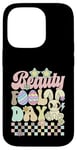 Coque pour iPhone 14 Pro Beauty Fool Day Œufs de Pâques Lapin