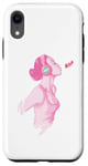 Coque pour iPhone XR PAPmusic femme blanche casque