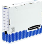 Bankers Box System A3 100mm Spine Transfer Files - Blue (Pack of 10)