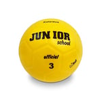 MONDO Sport - Ballon de Football Junior 3 - Taille 3 Premiers Coups de Pied - 300 g - Couleur Jaune - 01520