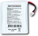 - Pile Alarme BAT6416223 Compatible 6416223, BP CLT 8000 Tyxal+, Bat CLT 8000 TYXAL+, WILPA2369B pour CLT 8000 TYXAL+ Delta Dore - 3.6V 7.8Ah Li-SOCl2.[G163]