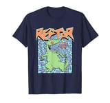 Rugrats Iconic 90's Retro Vintage Reptar Rawr! Chest Poster T-Shirt