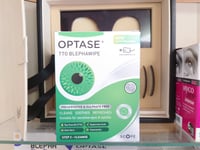 2x EBAY OFFER Eyelid wipes Optase Tea Tree Oil RECOMMENDED BY OPTICIANS RRP 9.99