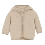 Huttelihut Jacka Ears Ull Fleece (M) Camel Melange | Brun | 104 cm