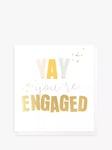 Caroline Gardner Yay You're Engaged Engagement Card