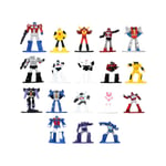 Transformers - Pack 18 Figurines Transformers Diecast Nano Metalfigs 4 Cm