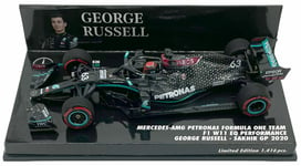 Minichamps Mercedes-AMG F1 W11 #63 Sakhir GP 2020 - George Russell 1/43 Scale