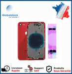 Chassis Arrière Nu Pour IPhone 8 plus Rouge