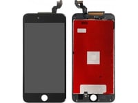 Renov8 Display Lcd & Touch Screen For Iphone 6S Plus (Lg) + Glass & Flat Cable (Oem) - Black