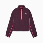 Puma Run For Her Fashion Women 1/2 Zip Lila - Handla nu på Loparshop.se!