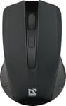 Defender Souris Marque Modèle Mouse Ottico Senza fili Accura MM-935 Noir, 4 pulsations, 800-1600 dpi