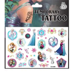 Frozen tatueringar - 20st - Barntatueringar - Elsa, Anna, Frost MultiColor CG-069