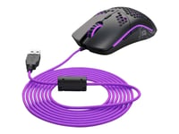 Glorious Ascended Cord - Muskabel - Usb (Hann) - Purpur Styring - For Glorious Model D, Model O, Model O Minus