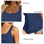 Women's Sleeveless Tanks Tops Vests Ladies Shirts Blouse Summer Casual