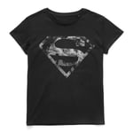 Official DC Comics Original Marble Superman Logo Women's T-Shirt