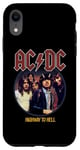 Coque pour iPhone XR ACDC Highway To Hell Circle Rock Music Band