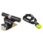 Master Lock 1488EURDAT Protector pour Porte de Garage Basculante avec Serrure à Clé, Noir & urban U4K170 Antivol Moto Chaîne Cimenté, Niveau 11, ø10, Autre, 170cm